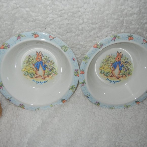 Beatrix Potter Melamine Bowl Set & Plush - Picture 2 of 5